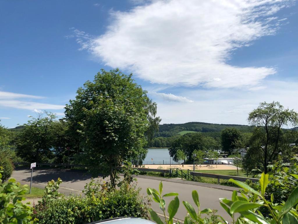 Andinas Fewo - Wunderschoener Ausblick Auf Den See Olpe bei Meschede Eksteriør billede